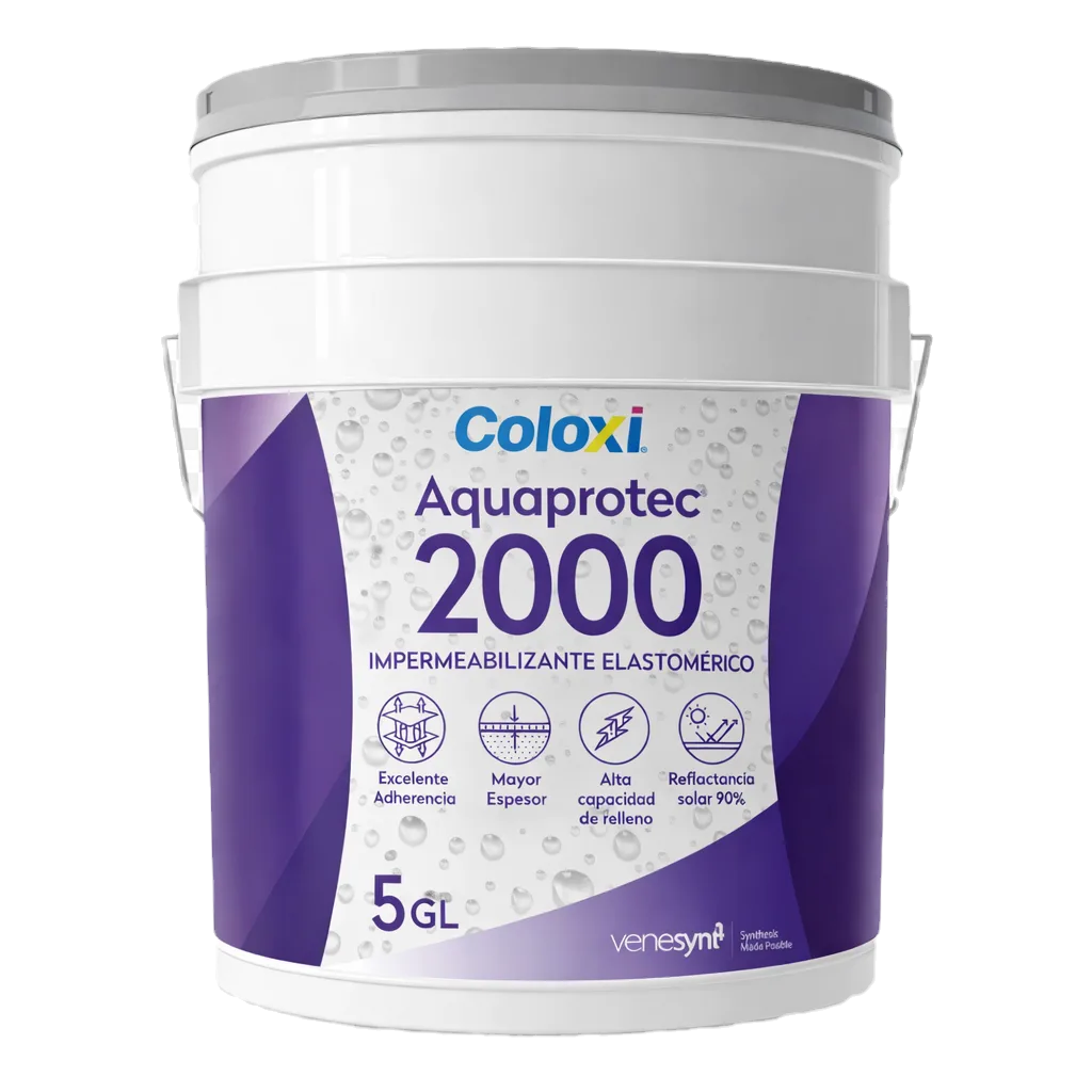 Envase de Aquaprotec 2000, producto Coloxi