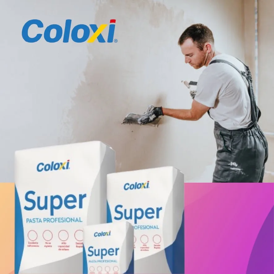 Envase de Yeso, producto Coloxi